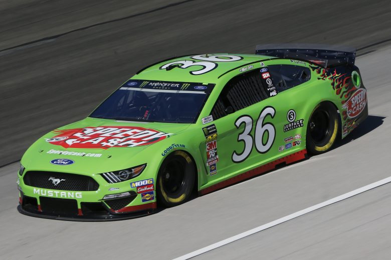 FORT WORTH, TEXAS - NOVEMBER 01: John Hunter Nemechek, driver of the #36 Speedy Cash Ford, practices for the Monster Energy NASCAR Cup Series AAA Texas 500 at Texas Motor Speedway on November 01, 2019 in Fort Worth, Texas. (Photo by Jonathan Ferrey/Getty Images) | Getty Images