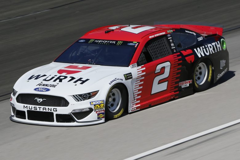 FORT WORTH, TEXAS - NOVEMBER 01: Brad Keselowski, driver of the #2 Wurth Ford, practices for the Monster Energy NASCAR Cup Series AAA Texas 500 at Texas Motor Speedway on November 01, 2019 in Fort Worth, Texas. (Photo by Jonathan Ferrey/Getty Images) | Getty Images