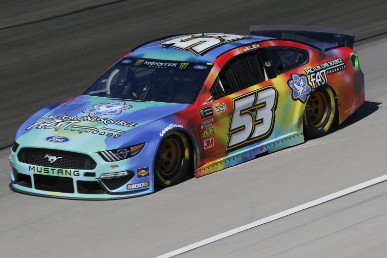 FORT WORTH, TEXAS - NOVEMBER 01: JJ Yeley, driver of the #53 Factor One Source Pharmacy Ford, practices for the Monster Energy NASCAR Cup Series AAA Texas 500 at Texas Motor Speedway on November 01, 2019 in Fort Worth, Texas. (Photo by Jonathan Ferrey/Getty Images) | Getty Images
