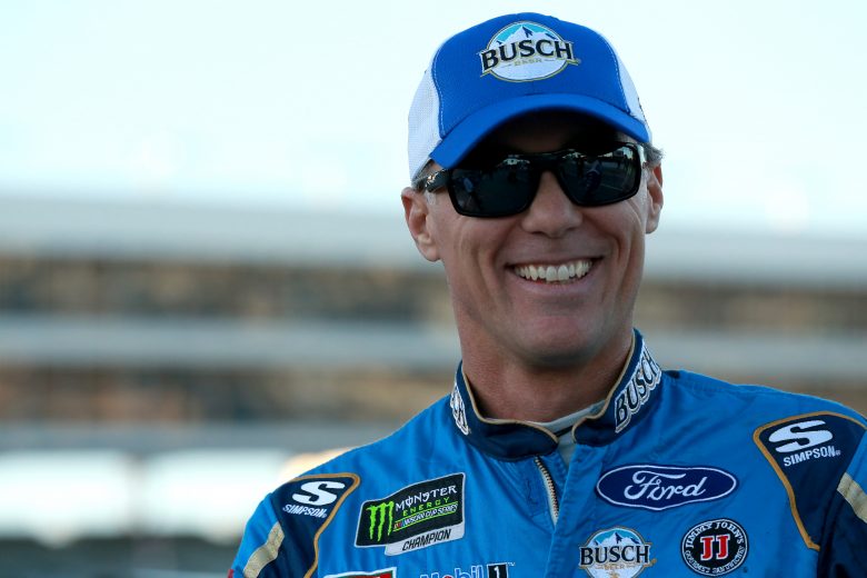 FORT WORTH, TEXAS - NOVEMBER 02: Kevin Harvick, driver of the #4 Busch Beer/Ducks Unlimited Ford, stands on the grid during the Salute to Veterans Qualifying Day Fueled by The Texas Lottery for the Monster Energy NASCAR Cup Series AAA Texas 500 at Texas Motor Speedway on November 02, 2019 in Fort Worth, Texas. (Photo by Sean Gardner/Getty Images) | Getty Images