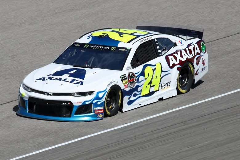 HOMESTEAD, FLORIDA - NOVEMBER 16: William Byron, driver of the #24 Axalta Flames of Independence Chevrolet, drives during practice for the Monster Energy NASCAR Cup Series Ford EcoBoost 400 at Homestead-Miami Speedway on November 16, 2019 in Homestead, Florida. (Photo by Chris Graythen/Getty Images) | Getty Images