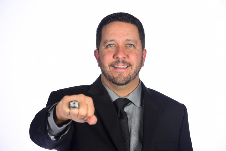 CHARLOTTE, NORTH CAROLINA - NOVEMBER 22: NASCAR Gander Outdoors Truck Series Champion Matt Crafton poses for a photo opportunity following the NASCAR Xfinity Series and NASCAR Gander Outdoors Truck Series Championship Banquet at Charlotte Convention Center on November 22, 2019 in Charlotte, North Carolina. (Photo by Jared C. Tilton/Getty Images) | Getty Images
