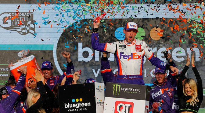 Featured image for Why Denny Hamlin will win the 2019 Monster Energy Series title