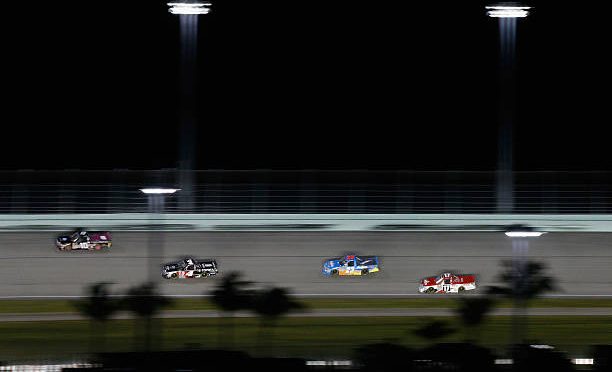 Featured Image for Tanner Gray drives No. 7 Toyota Tundra to 16th-place finish at Homestead-Miami Speedway
