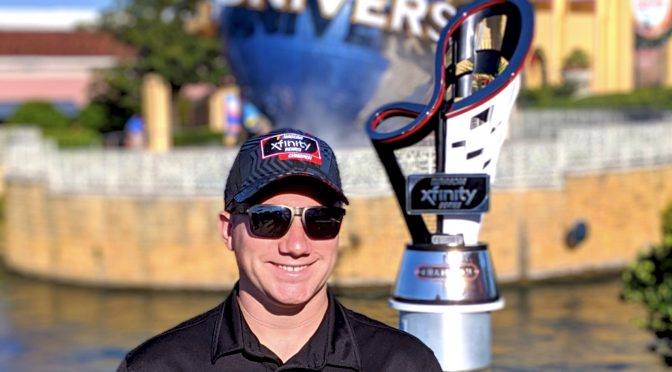 Reddick receives Xfinity Champion’s welcome at Universal Orlando