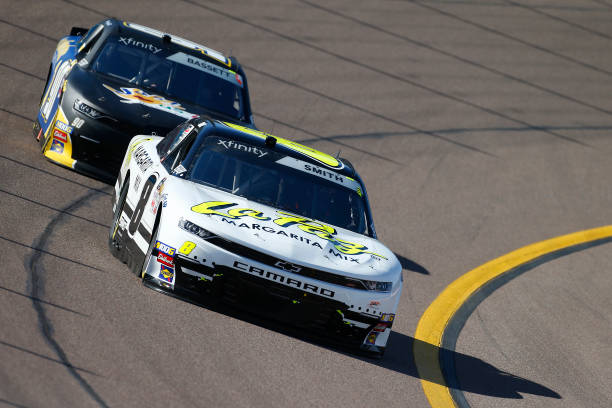 Zane Smith Drives No 8 Chevrolet Camaro To Fifth Place Finish At Ism Raceway.jpg