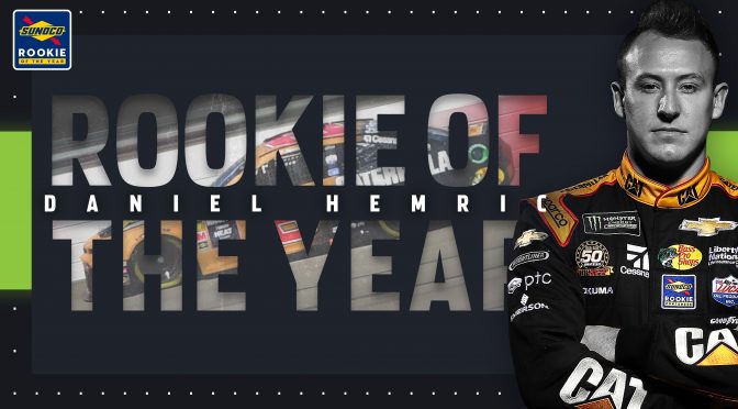 Featured Image for Daniel Hemric clinches Sunoco Rookie of the Year Award