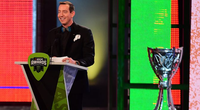 Kyle Busch honored in NASCAR Awards ceremony in Music City