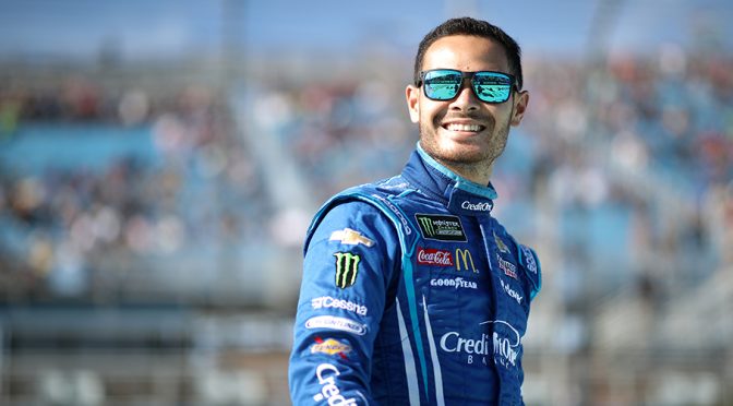 Larson enjoys differences between stock car, dirt racing