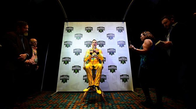Kyle Busch reflects on brief WWE reign to kick off Champion’s Week