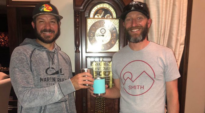 Martin Truex Jr. reacts to Cole Pearn leaving