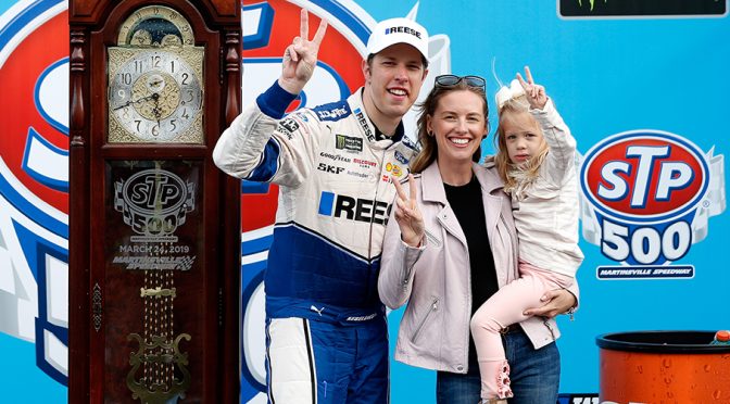 Brad Keselowski announces birth of second daughter