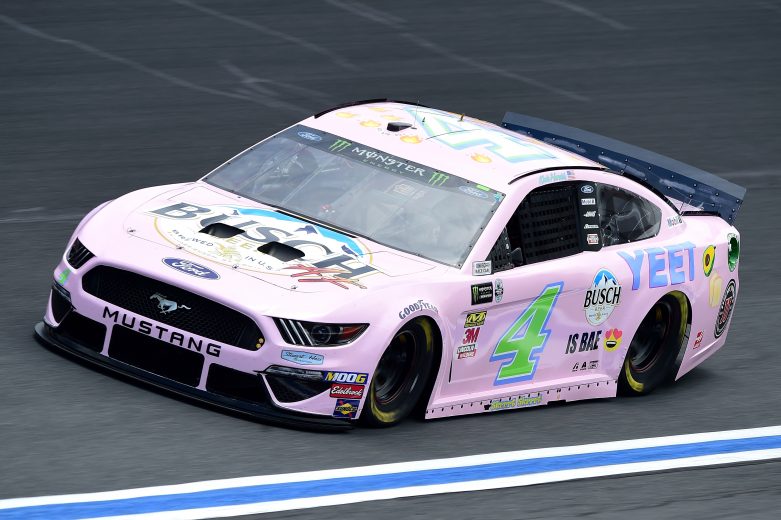 CHARLOTTE, NC - MAY 17:  Kevin Harvick, driver of the #4 Busch Beer Millennial Car Ford, practices for the Monster Energy NASCAR Cup Series All-Star Race and the Monster Energy NASCAR Cup Series Open Race at Charlotte Motor Speedway on May 17, 2019 in Charlotte, North Carolina.  (Photo by Jared C. Tilton/Getty Images) | Getty Images