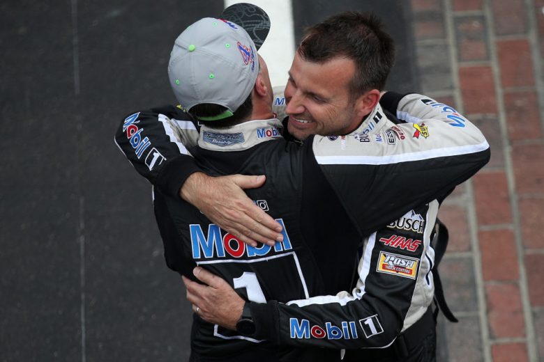 Kevin Harvick and Rodney Childers