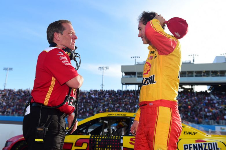 Todd Gordon and Joey Logano