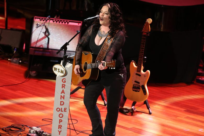 NASHVILLE, TENNESSEE - DECEMBER 03: Ashley McBryde performs  during the NASCAR Night At The Opry Hosted By PNC Bank at Ryman Auditorium on December 03, 2019 in Nashville, Tennessee. (Photo by Terry Wyatt/Getty Images) | Getty Images