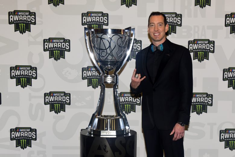 NASHVILLE, TENNESSEE - DECEMBER 05: Kyle Busch attends the Monster Energy NASCAR Cup Series Awards at Music City Center on December 05, 2019 in Nashville, Tennessee. (Photo by Chris Graythen/Getty Images) | Getty Images