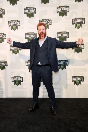 NASHVILLE, TENNESSEE - DECEMBER 05: Sheamus attends the Monster Energy NASCAR Cup Series Awards at Music City Center on December 05, 2019 in Nashville, Tennessee. (Photo by Jared C. Tilton/Getty Images) | Getty Images
