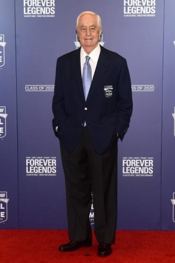 CHARLOTTE, NORTH CAROLINA - JANUARY 31: NASCAR Hall of Famer Roger Penske poses on the red carpet prior to the 2020 NASCAR Hall of Fame Induction Ceremony at Charlotte Convention Center on January 31, 2020 in Charlotte, North Carolina. (Photo by Jared C. Tilton/Getty Images) | Getty Images