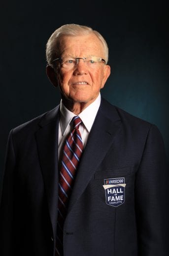 CHARLOTTE, NORTH CAROLINA - JANUARY 31: 2020 NASCAR Hall of Fame Inductee, Joe Gibbs, poses for a portrait during the 2020 NASCAR Hall of Fame Induction Ceremony at the Charlotte Convention Center on January 31, 2020 in Charlotte, North Carolina. (Photo by Streeter Lecka/Getty Images) | Getty Images