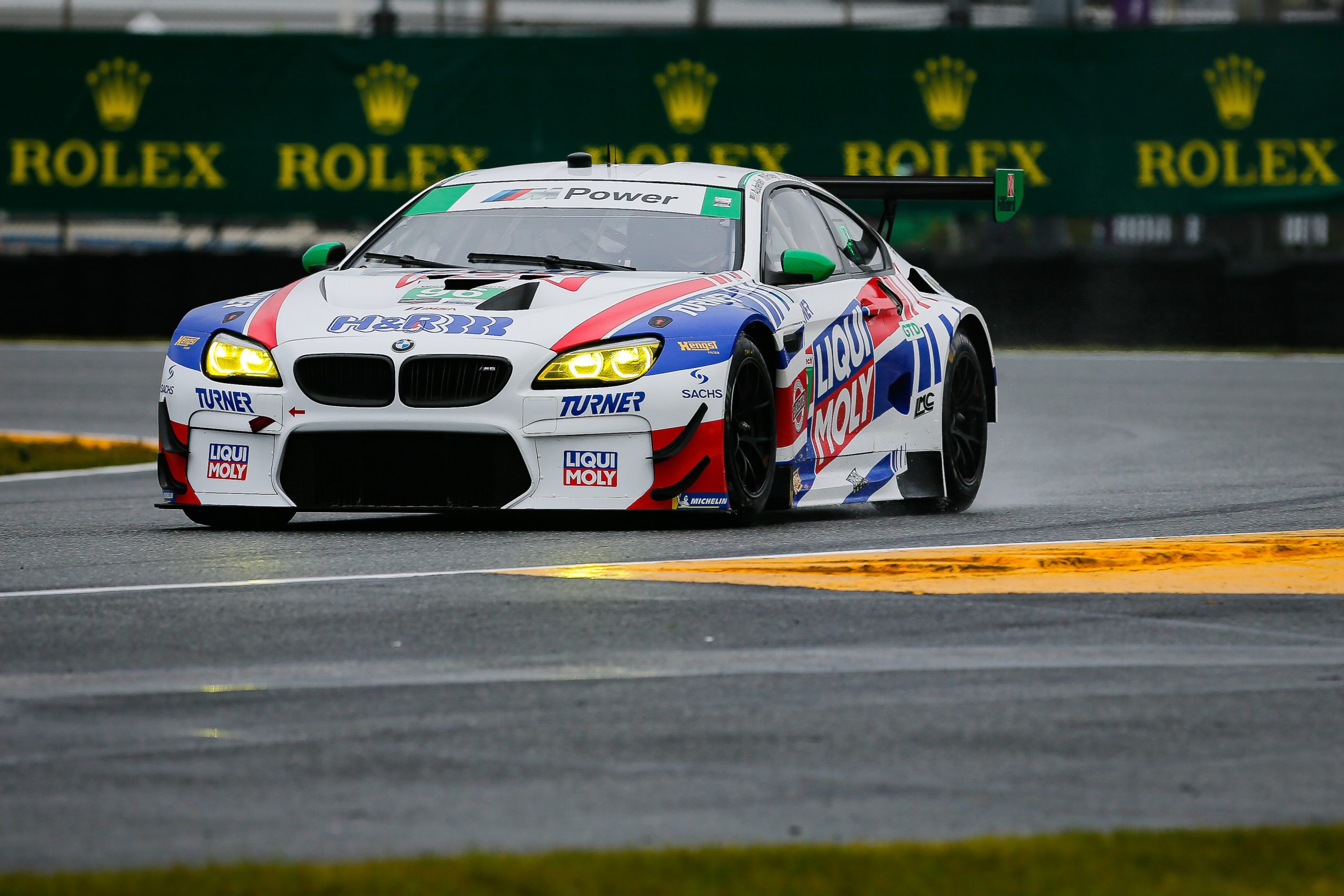 #96 Turner Motorsport BMW M6 GT3, GTD: Robby Foley III, Jens Klingmann, Bill Auberlen, Dillon Machavern