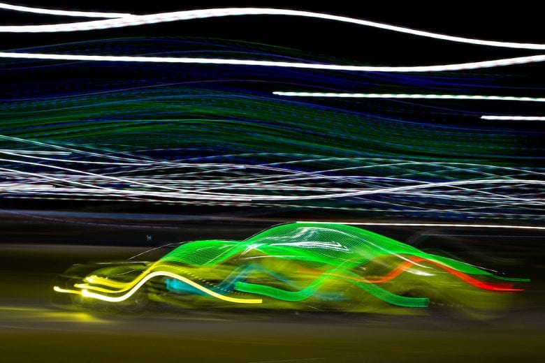 #14 AIM Vasser Sullivan Lexus RC-F GT3, GTD: Parker Chase, Jack Hawksworth, Michael De Quesada, Kyle Busch