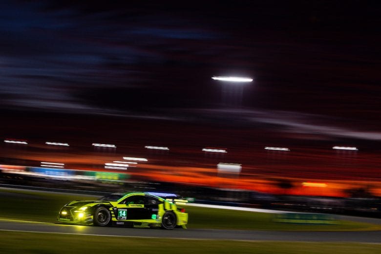 #14 AIM Vasser Sullivan Lexus RC-F GT3, GTD: Parker Chase, Jack Hawksworth, Michael De Quesada, Kyle Busch