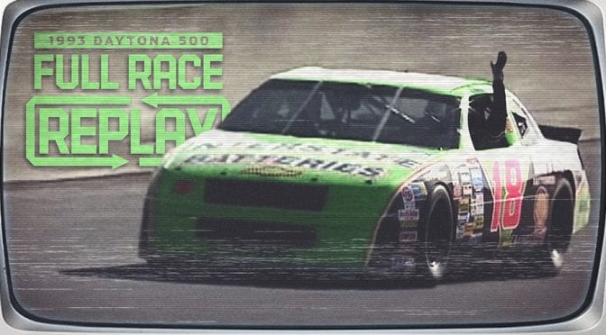 Featured Image for Relive Joe Gibbs’ first win as a team owner, Jarrett’s first Daytona 500 win