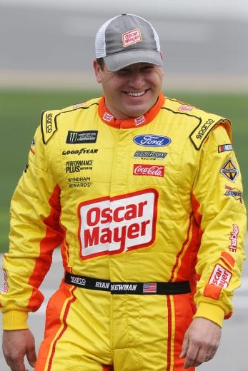 DAYTONA BEACH, FL - FEBRUARY 10: Ryan Newman, driver of the #6 Oscar Mayer Deli Fresh Ford, stands on the grid during qualifying for the Monster Energy NASCAR Cup Series 61st Annual Daytona 500 at Daytona International Speedway on February 10, 2019 in Daytona Beach, Florida. (Photo by Jerry Markland/Getty Images) | Getty Images