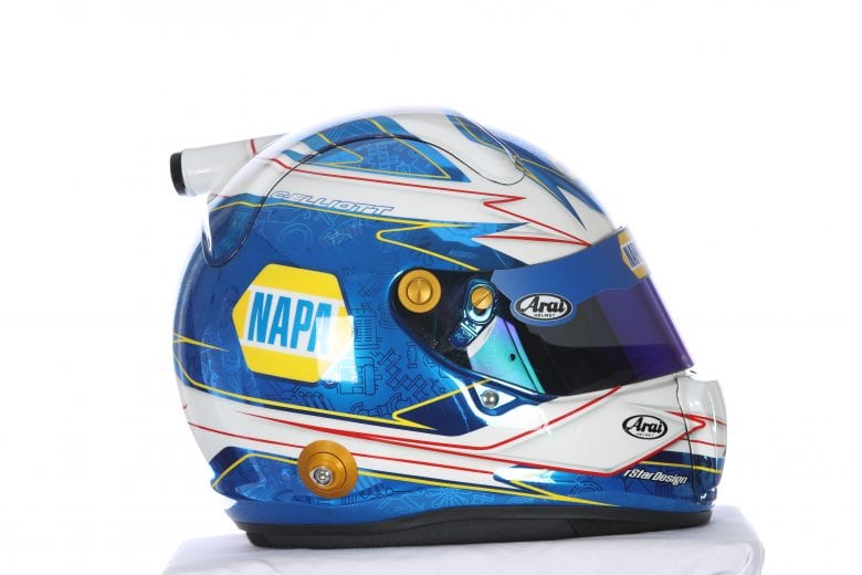 NASCAR drivers' helmets for 2020 season NASCAR
