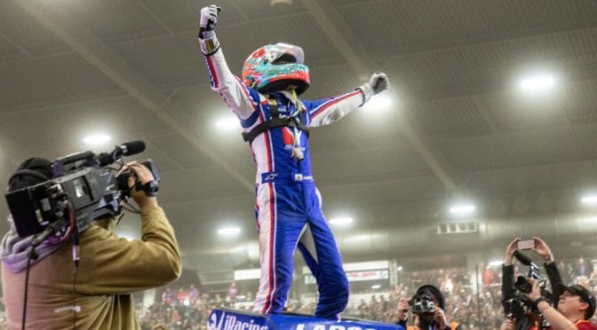 Featured Image for 2020 Chili Bowl results: Kyle Larson wins, halts Christopher Bell’s streak