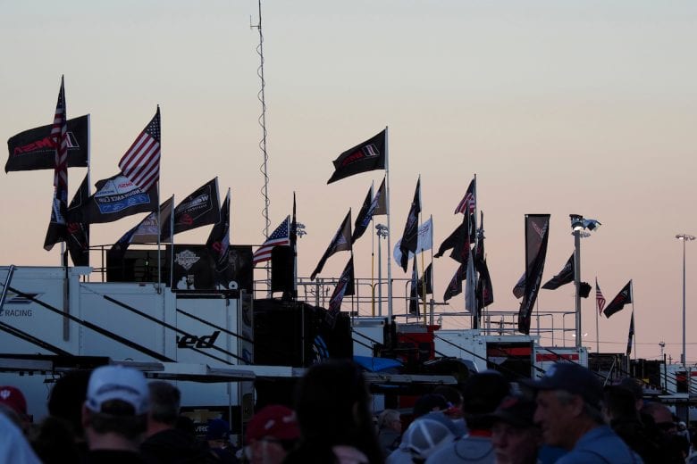 Infield sunset
