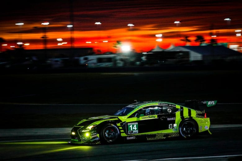 #14 AIM Vasser Sullivan Lexus RC-F GT3, GTD: Parker Chase, Jack Hawksworth, Michael De Quesada, Kyle Busch