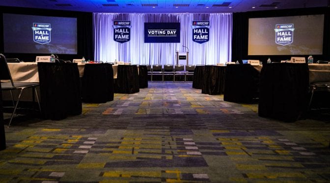 Featured image for Voting Day for 2021 NASCAR Hall of Fame class postponed
