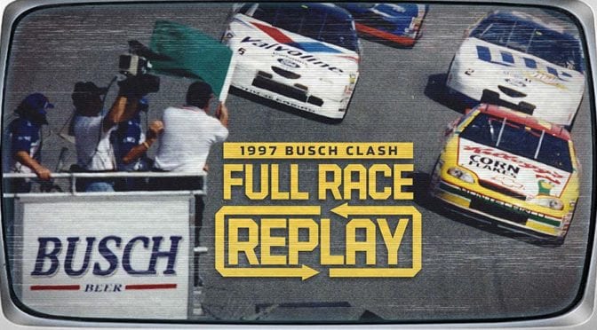 Featured image for Watch: Jeff Gordon’s triumph in 1997 Busch Clash