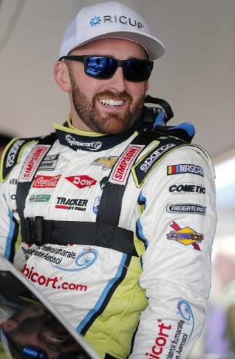 DAYTONA BEACH, FLORIDA - FEBRUARY 08: Austin Dillon, driver of the #3 Symbicort/Rig Up Chevrolet, stands in the garage area during practice for the NASCAR Cup Series Busch Clash at Daytona International Speedway on February 08, 2020 in Daytona Beach, Florida. (Photo by Brian Lawdermilk/Getty Images) | Getty Images