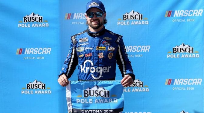 Ricky Stenhouse Jr. wins the pole for the 2020 Daytona 500