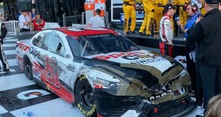 A history of busted cars in Victory Lane