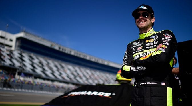 Featured image for Ryan Blaney hoping to break through this season with Todd Gordon