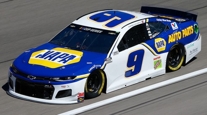 Elliott’s No. 9 fails pre-qualifying inspection twice at Las Vegas