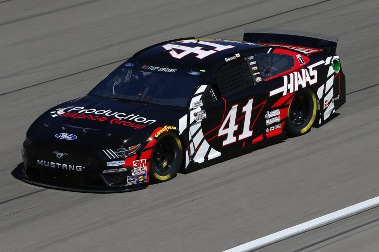 LAS VEGAS, NEVADA - FEBRUARY 21:  Cole Custer, driver of the #41 Production Alliance Group/Haas Ford, drives during practice for the NASCAR Cup Series at Las Vegas Motor Speedway on February 21, 2020 in Las Vegas, Nevada. (Photo by Jonathan Ferrey/Getty Images) | Getty Images