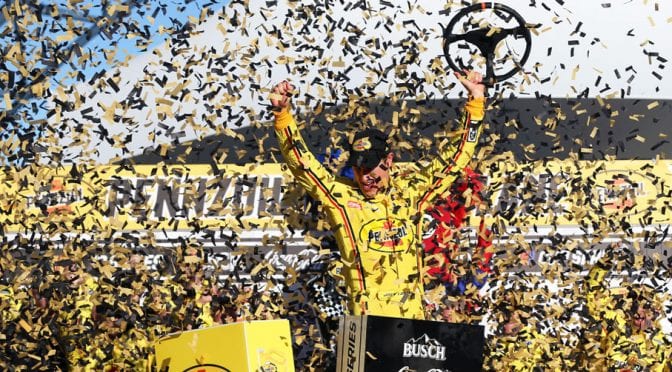 Featured image for Logano repeats as Pennzoil 400 winner at Las Vegas