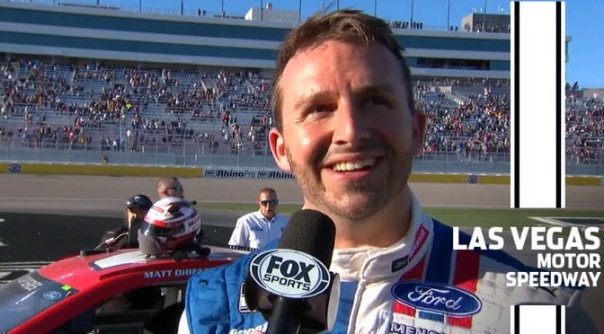 Featured image for Matt DiBenedetto takes second at Las Vegas Motor Speedway