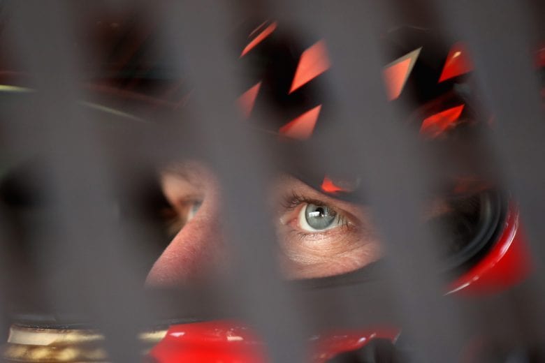 AVONDALE, ARIZONA - MARCH 06: Justin Allgaier, driver of the #7 BRANDT Chevrolet, prepares to drive during practice for the NASCAR Xfinity Series LS Tractor 200 at Phoenix Raceway on March 06, 2020 in Avondale, Arizona. (Photo by Christian Petersen/Getty Images) | Getty Images