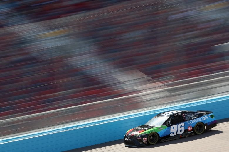 AVONDALE, ARIZONA - MARCH 06:  Daniel Suarez, driver of the #96 CommScope Toyota, drives during practice for the NASCAR Cup Series FanShield 500 at Phoenix Raceway on March 06, 2020 in Avondale, Arizona. (Photo by Christian Petersen/Getty Images) | Getty Images