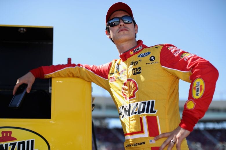 AVONDALE, ARIZONA - MARCH 07: Joey Logano, driver of the #22 Shell Pennzoil Ford, stands on the grid during qualifying for the NASCAR Cup Series FanShield 500 at Phoenix Raceway on March 07, 2020 in Avondale, Arizona. (Photo by Christian Petersen/Getty Images) | Getty Images