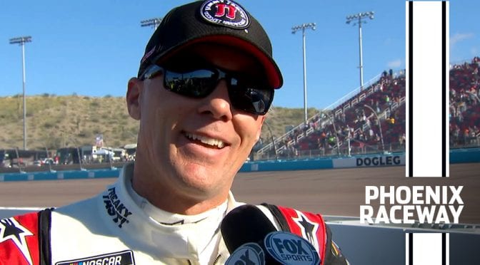 Featured Image for Kevin Harvick drives No. 4 Ford Mustang to second-place finish at Phoenix Raceway