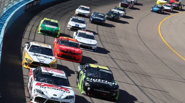 Harrison Burton Drives No 20 Toyota Supra To Second Place Finish At Phoenix Raceway Official Site Of Nascar