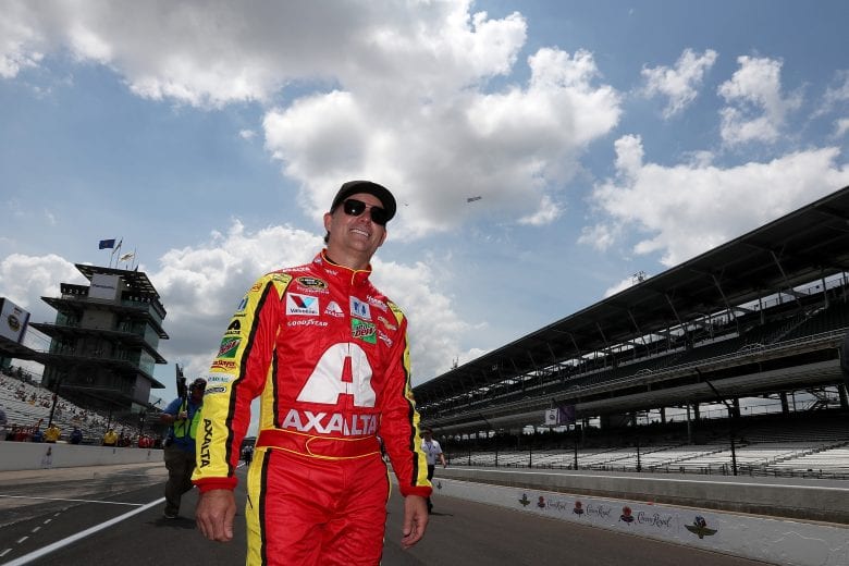 INDIANAPOLIS, IN - JULY 23:  Jeff Gordon, driver of the #88 Axalta Chevrolet, walks on the grid during qualifying for the  NASCAR Sprint Cup Series Crown Royal Presents The Combat Wounded Coalition 400 at Indianapolis Motor Speedway on July 23, 2016 in Indianapolis, Indiana.  (Photo by Sean Gardner/NASCAR via Getty Images)