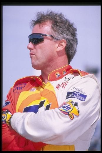 2 May 1997: NASCAR driver Ricky Rudd during the Save-Mart 300 at Sears Point International Raceway in Sonoma, California. Mandatory Credit: Harry How /Allsport